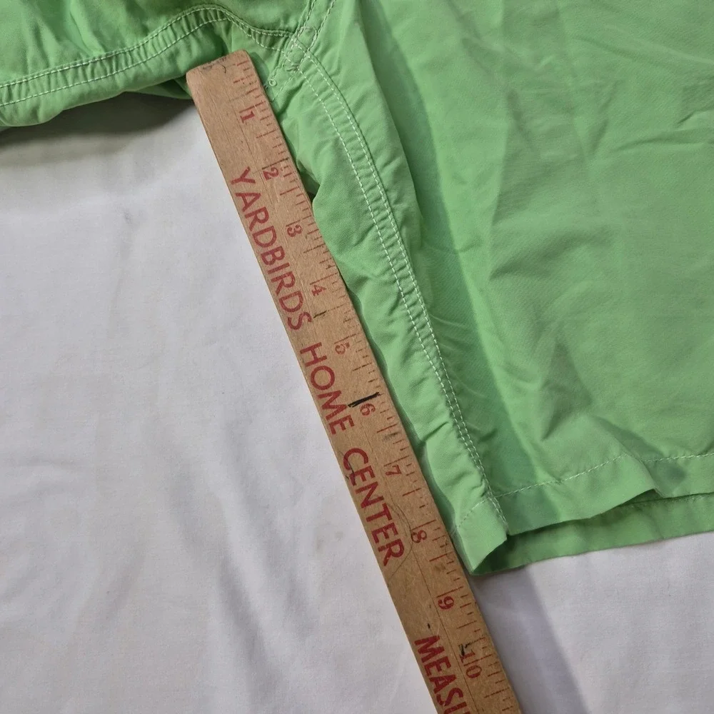 Polo Ralph Lauren Swim Trunks Mens XL Green Nylon Cargo Board Shorts Beach
